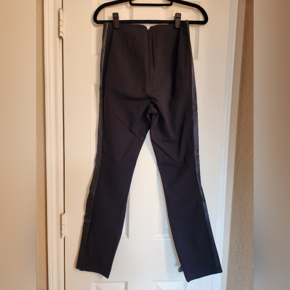 Rag And Bone Dani Leather Stripe Pant Size 2 - image 2